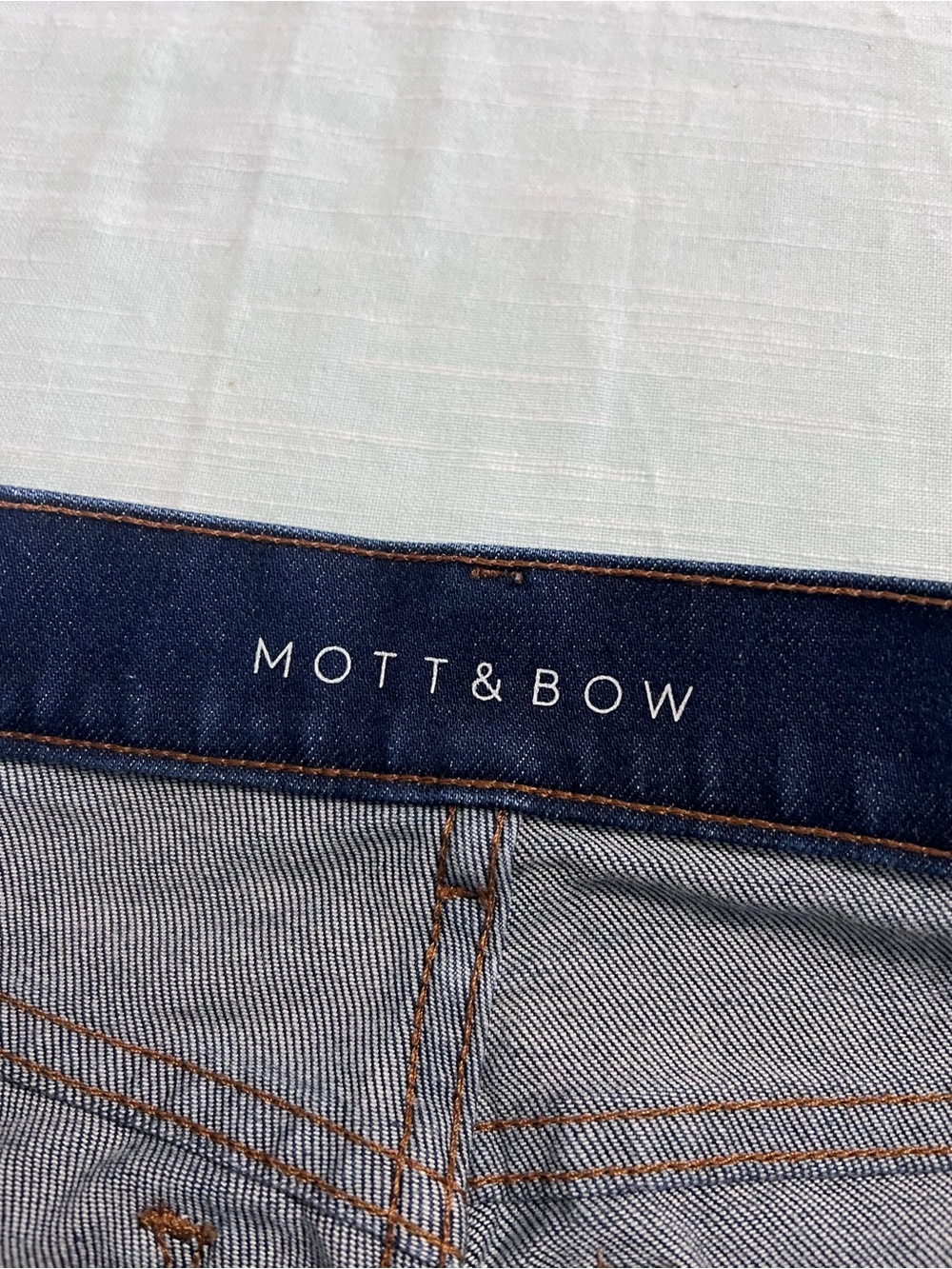 Mott & Bow Ridge Boyfriend Jeans Medium Wash Stretch Denim Size 29 - Picture 8 of 13